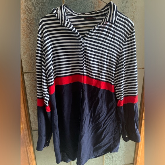 JAGAR 100% COTTON BUTTON DOWN SHIRT 18” PTP - Picture 1 of 8